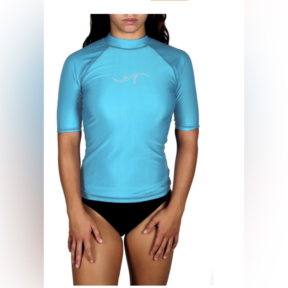 Adoretex UPF 50+ Short Sleeve Rashguard Sz 3X vacation beach cruise summer
